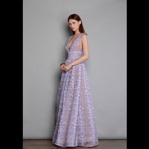 Bronx and Banco Megan Lavender Maxi Dress